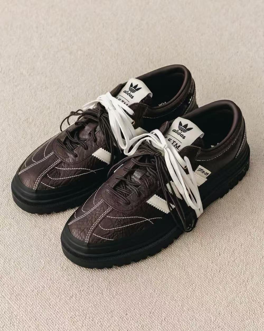Song for the Mute×Adidas联名|做旧棕皮Samba,复古控必入